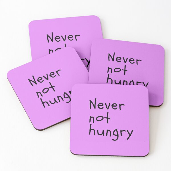 Item preview, Never Not Hungry Foodie Text Design designed and sold by EarthArtDesigns.
