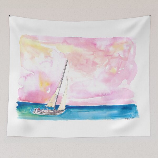 Item preview, Sailing Fast through Ocean Spray into Sunset and next Port of Call designed and sold by artshop77.