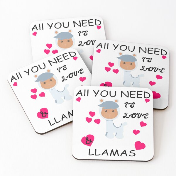 Item preview, All you need is love and llamas With Hearts T-Shirt  designed and sold by Uday24.