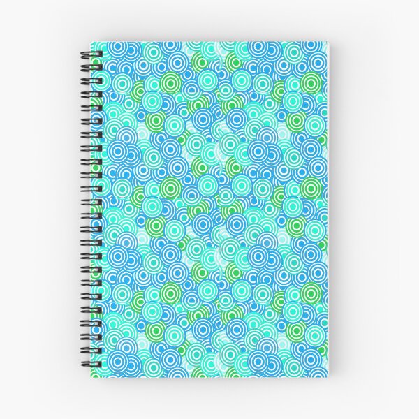 Item preview, DIGITAL TRENDS VINTAGE GREEN BLUE CIRLE PATTERN designed and sold by THE AMERICAN TEEVANGELIST.