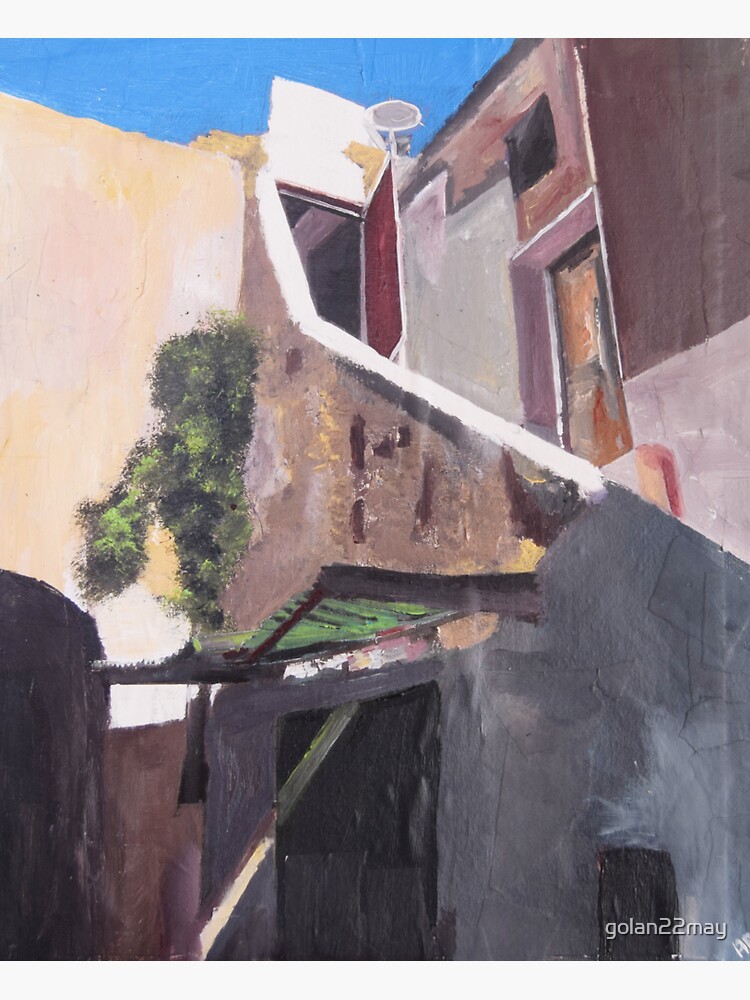 "House In Tangiers, Morocco" Sticker for Sale by golan22may Redbubble