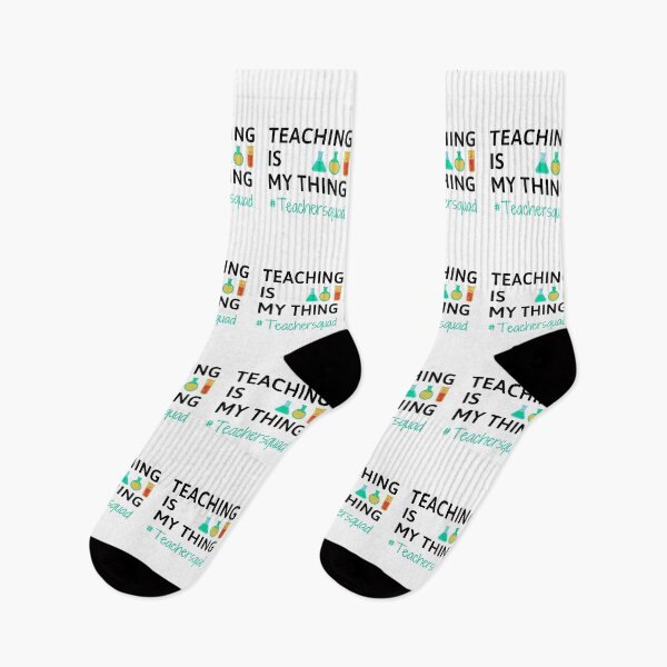Item preview, Copy of Copy of Teaching Is My Thing Teacher Squad  designed and sold by WearYourMood.