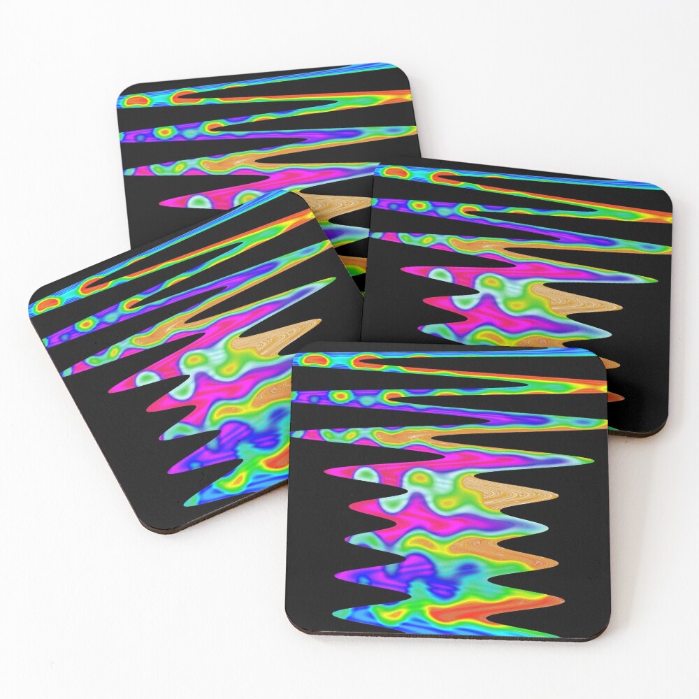 Item preview, Coasters (Set of 4) designed and sold by rainbowarray.