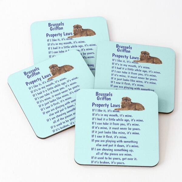 Item preview, Brussels Griffon - property laws  designed and sold by thepetcellar.
