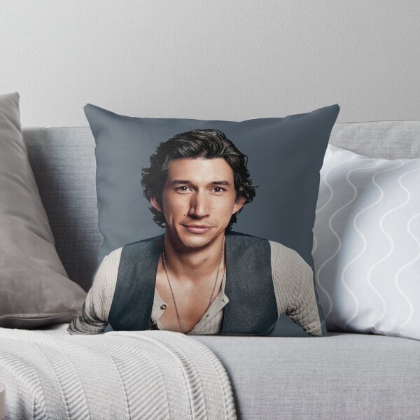 Adam Driver Jesus Sequin Pillow Case, Funny Celebrity Pillow Case