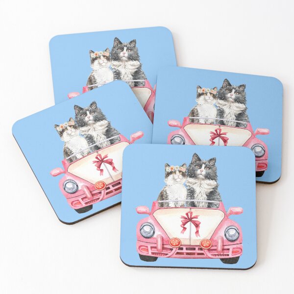 Item preview, Cat Wedding design designed and sold by irinagingercat.