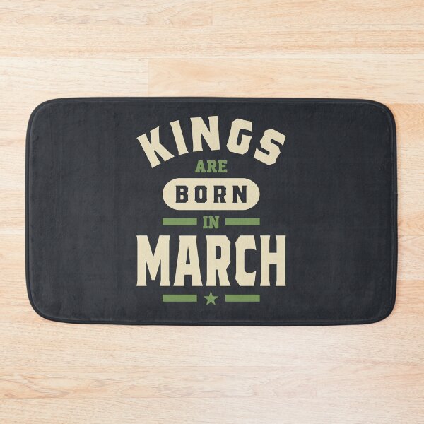 Item preview, Mens Kings Are Born In March Boys Birthday  designed and sold by cidolopez.