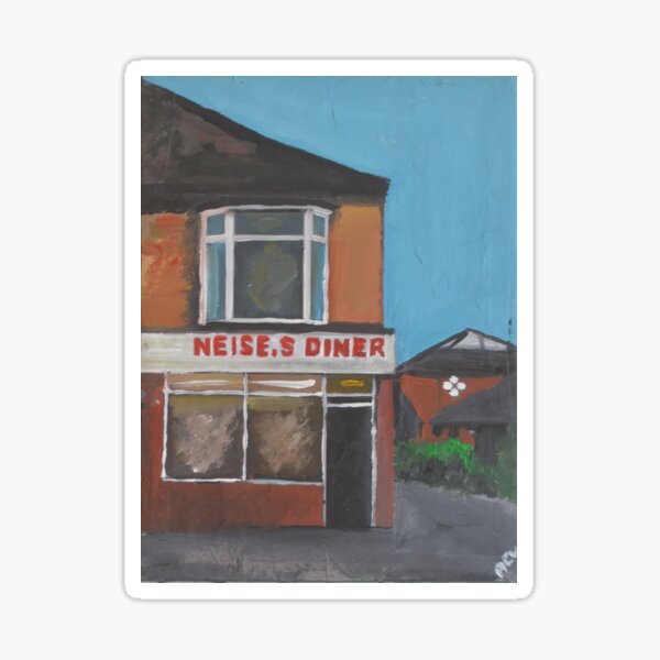 Vista previa del artículo con la obra «Diner, Hull, Inglaterra», diseñado y vendido por golan22may.