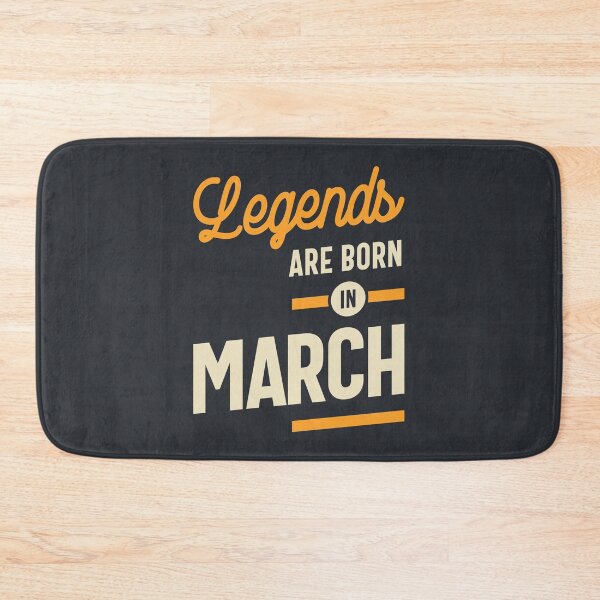 Item preview, March Birthday Gift Legends Are Born In March designed and sold by cidolopez.