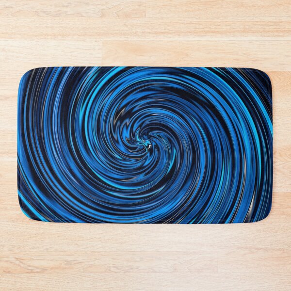 Item preview, Light And Dark Blue Swirl designed and sold by Sonja818.