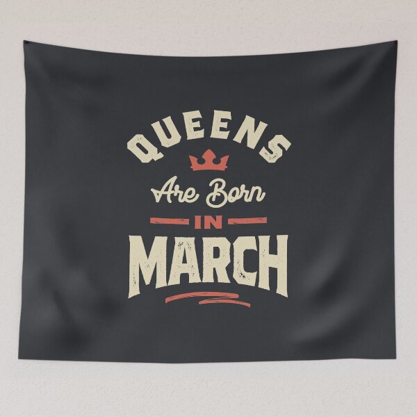 Item preview, Queens Are Born In March Womens Girls Birthday designed and sold by cidolopez.