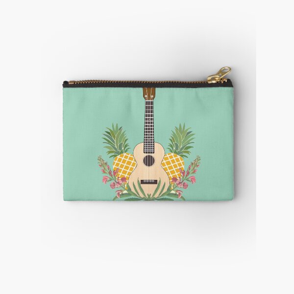 Item preview, Pineapple flowers ukulele designed and sold by Caretta.