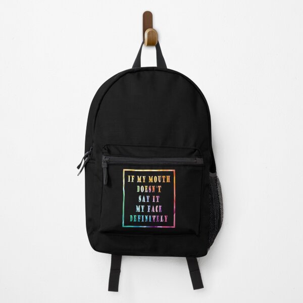 Item preview, If My Mouth Doesnt't Say It My Face Definitely designed and sold by Mode Tees.