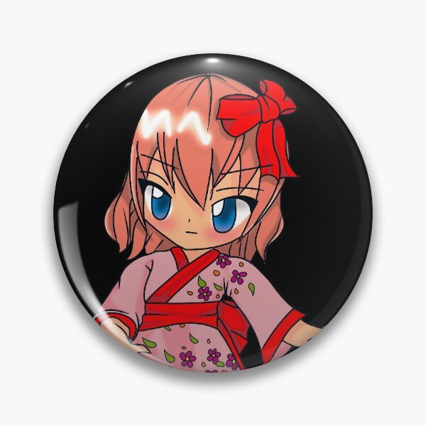 Item preview, Chibi girl in kimono designed and sold by Anna Dunn.