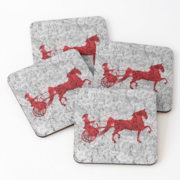 Item preview, Pleasure Driving - Red Roses designed and sold by Maria Adriana Casas.