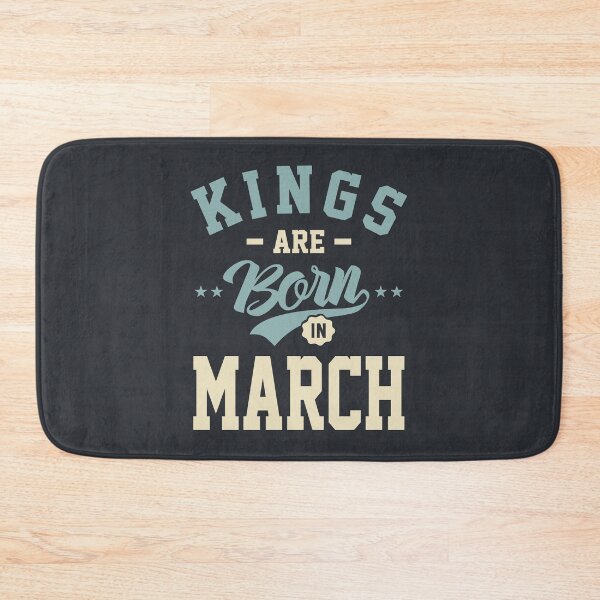 Item preview, Kings Are Born In March Mens Boys Birthday  designed and sold by cidolopez.