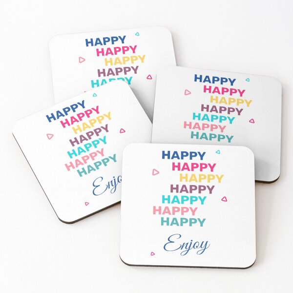 Item preview, Inspirational and Motivational words Happy, Enjoy. designed and sold by alaa-mohamed11.