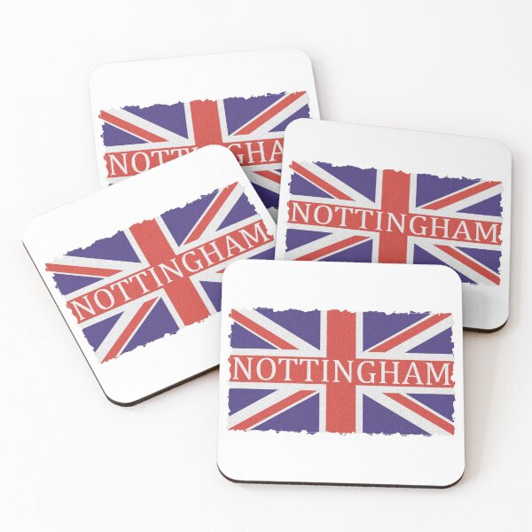 Item preview, Nottingham Union Jack Flag, Great Britain designed and sold by Rag-Dog.