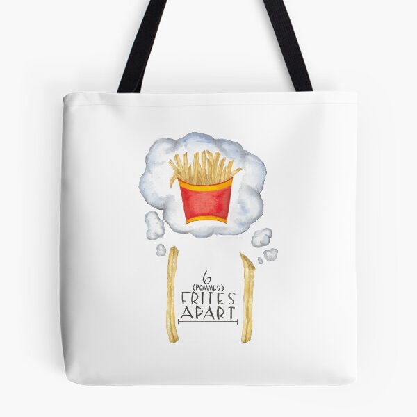 Aperçu de l'œuvre 6 frites à part créée et vendue par sarahvogelart.