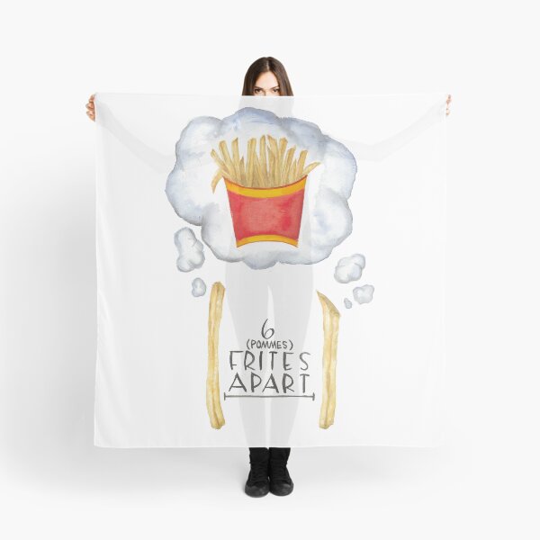 Aperçu de l'œuvre 6 frites à part créée et vendue par sarahvogelart.