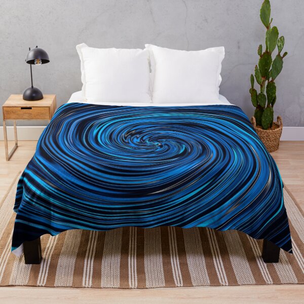 Item preview, Light And Dark Blue Swirl designed and sold by Sonja818.