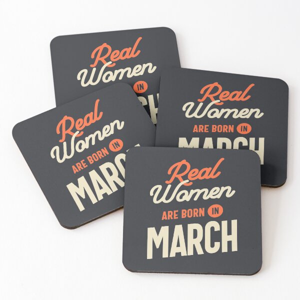 Item preview, Real Women Are Born In March Womens Girls Birthday  designed and sold by cidolopez.