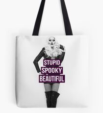 Supid, Spooky and Beautiful Purple Tote Bag
