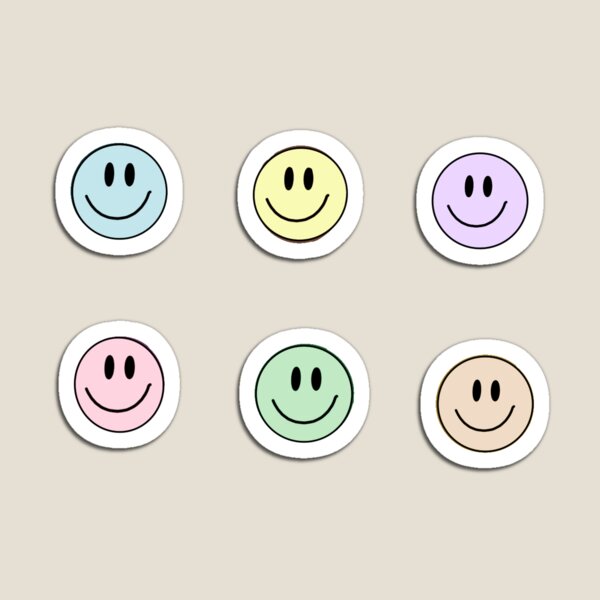 Artikel-Vorschau von Pastell Smiley Pack, designt und verkauft von miad829.