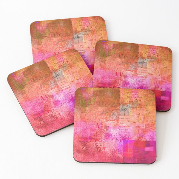 Item preview, Colorful Mixed Media Collage Art designed and sold by NancyMerkle.