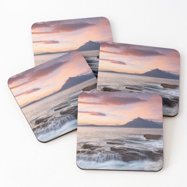 Item preview, Skye Cuillin Sunset and Waves Elgol Scotland designed and sold by PhotosEcosse.