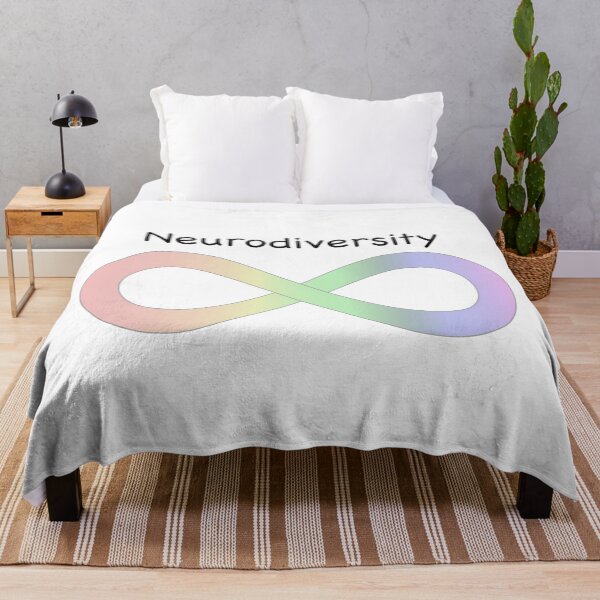 Item preview, Pastel Rainbow Neurodiversity Infinity designed and sold by emilyrosew1.