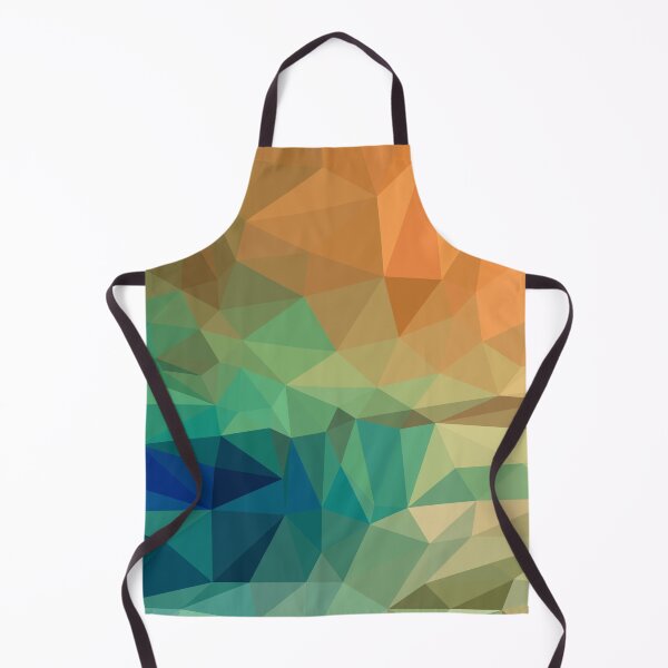 Item preview, Orange and Green | Low poly style pattern designed and sold by Stam Aviram.