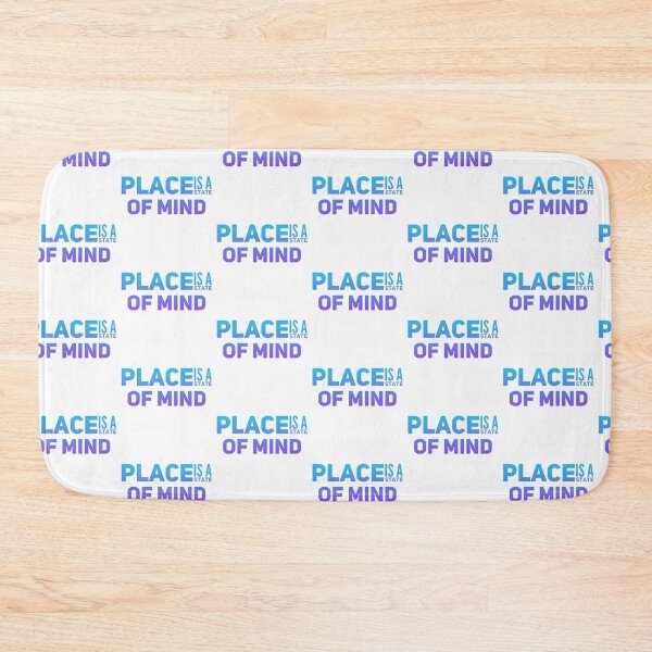 Item preview, Place Is A State Of Mind, Blue Gradient designed and sold by WhimsicaliTee.