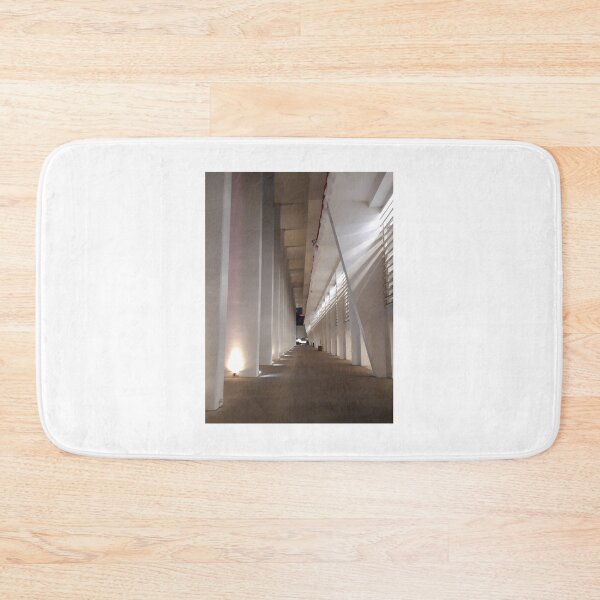 Item preview, White Long Stadium Corridor with Huge Columns designed and sold by ColourfulDae.
