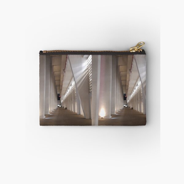 Item preview, White Long Stadium Corridor with Huge Columns designed and sold by ColourfulDae.