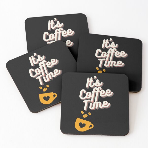 Item preview, Cute Coffee Phrase,It's Coffee Time-Womens Caffeine Lovers,Gifts For Friend designed and sold by WW-Designz.