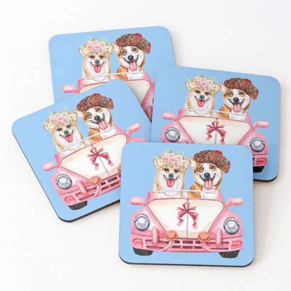 Item preview, Corgi's Wedding designed and sold by irinagingercat.