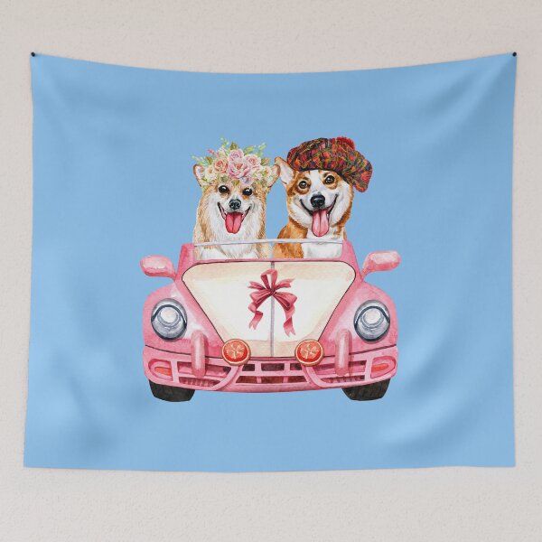 Item preview, Corgi's Wedding designed and sold by irinagingercat.