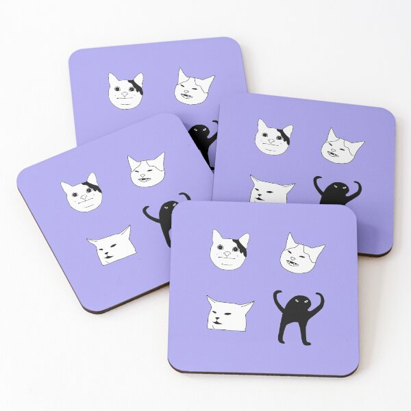 Item preview, Cat Memes Outlines Sticker Pack designed and sold by MarssyMT.