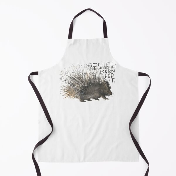 Artikelvorschau, Porcupine Social Distancing entworfen und verkauft von sarahvogelart.