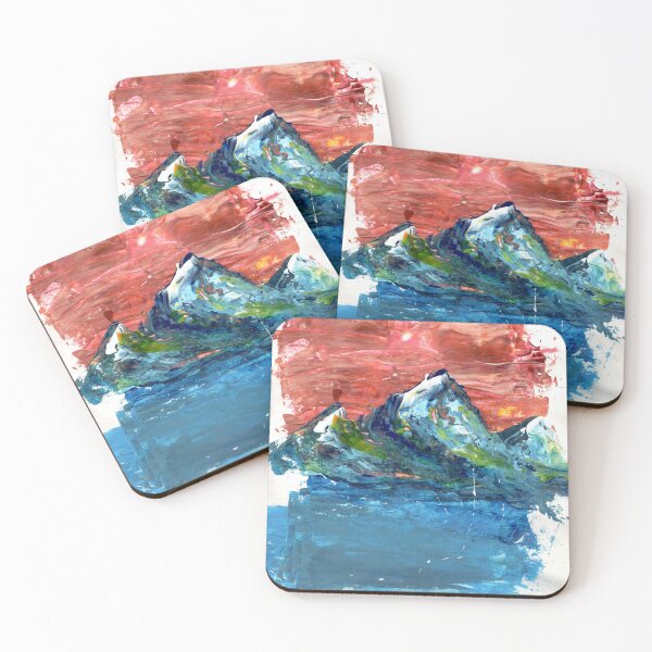 Item preview, BR Abstract Mountain designed and sold by katsnotpeachy.