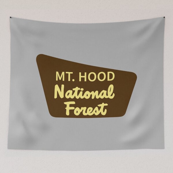 Item preview, Mt. Hood National Forest Sign Mount Climb Oregon Sticker designed and sold by letourneau41.