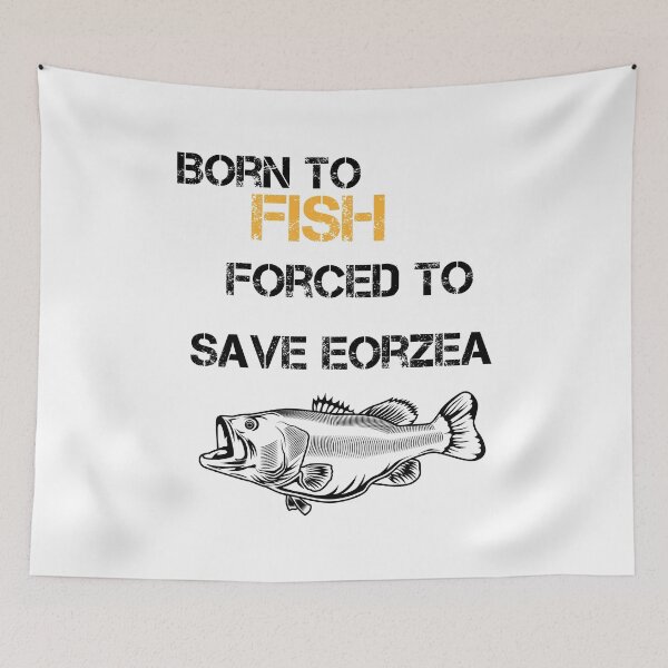 Item preview, Born To Fish Forced to save eorzea designed and sold by hicham4you.