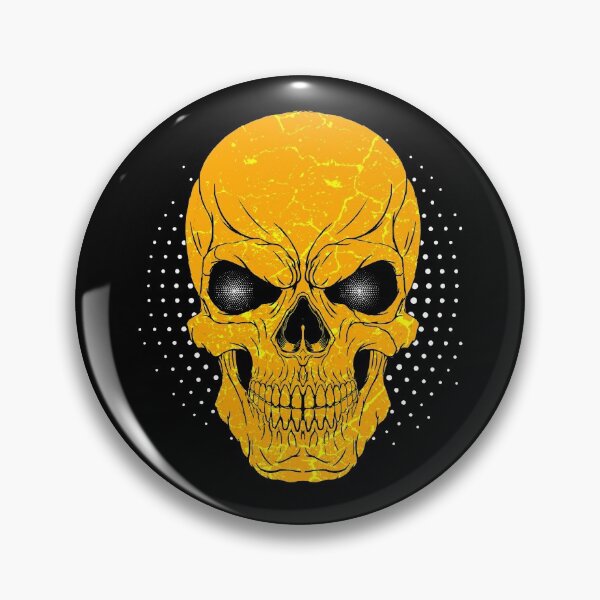 Item preview, Skull with a mean grin designed and sold by Mila1946.