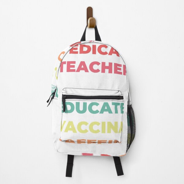 Item preview, Educated Vaccinated Caffeinated Dedicated Teacher designed and sold by faudeltn.