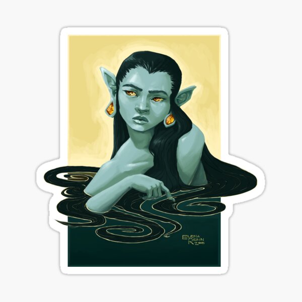 Nymph Sticker