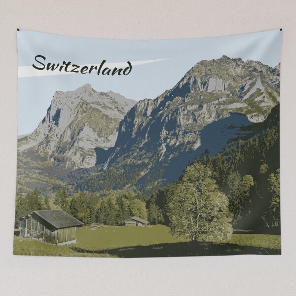 Item preview, Swiss Alps Switzerland designed and sold by TheJoeyStudio.