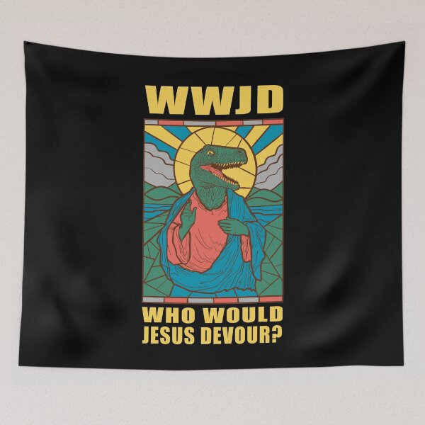 Item preview, WWJD Who Would Jesus Devour designed and sold by Frosty1489.