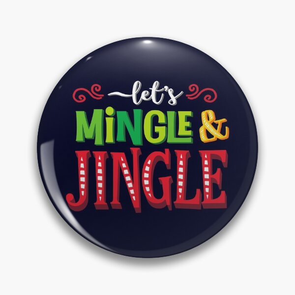 Item preview, Let's Mingle & Jingle designed and sold by Ellisen Prints.