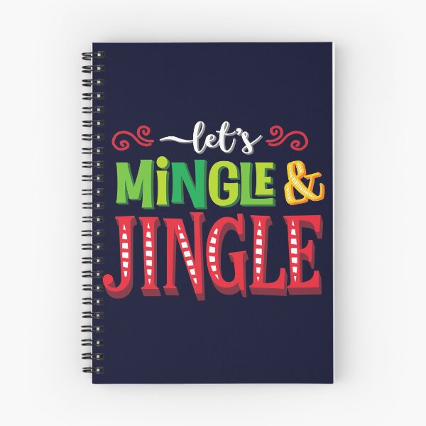 Item preview, Let's Mingle & Jingle designed and sold by Ellisen Prints.
